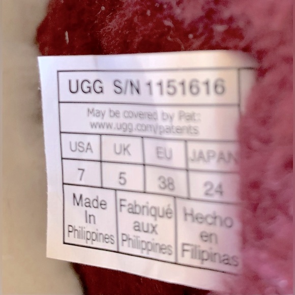 SALE - UGG Classic Ultra Mini Mirror Ball Booties - Wild Grape - Picture 7 of 13